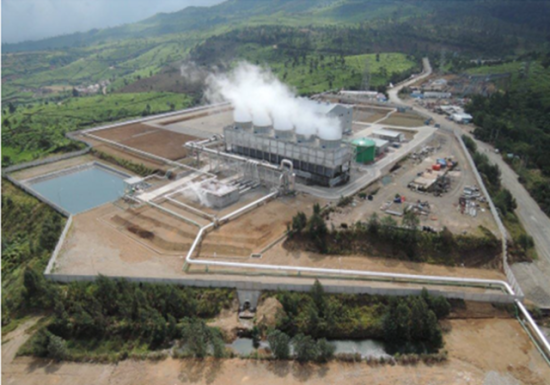 図1　パトハ地熱発電所の写真