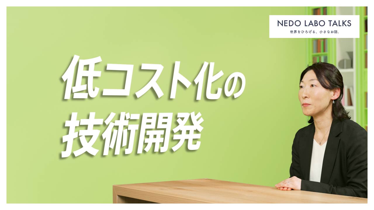 低コスト化の技術開発