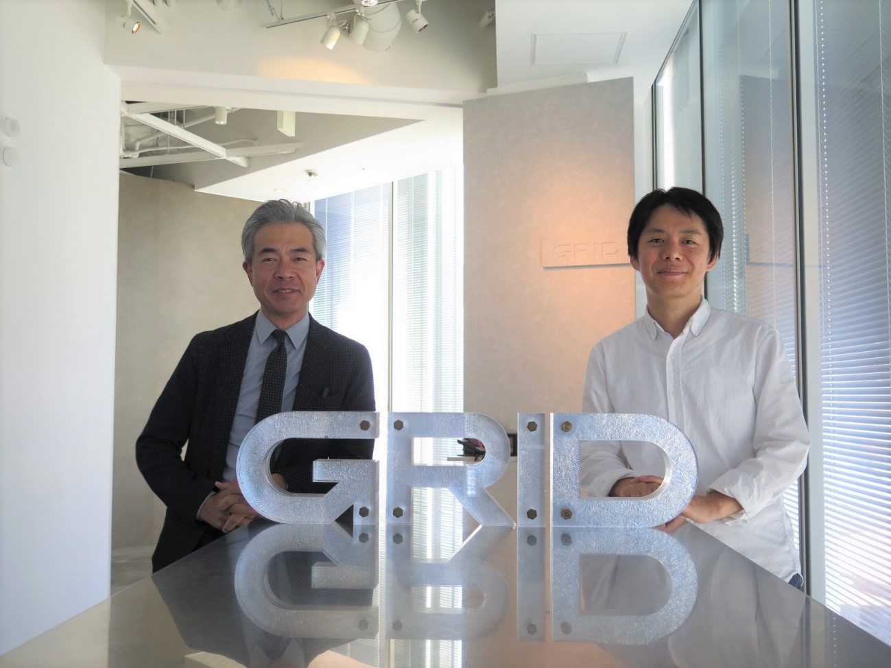 NEDO吉田氏と株式会社GRID曽我部氏の画像