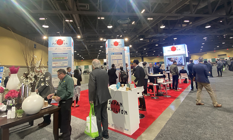 Photo of Japan Pavilion at the 2025 Hydrogen & Fuel Cell Seminar.