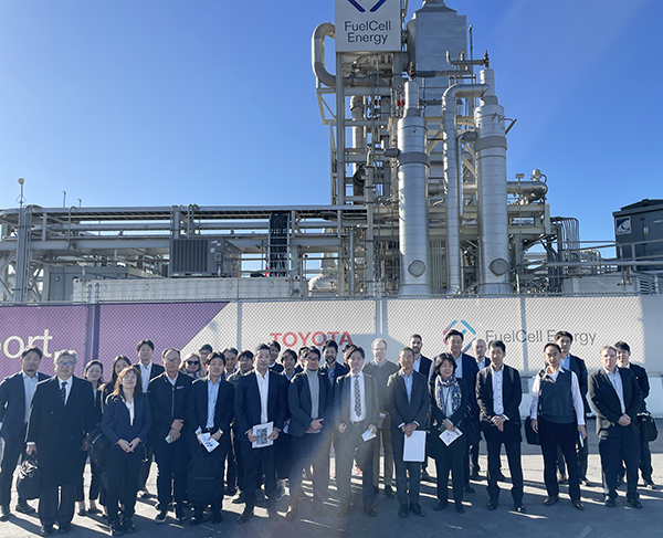 Photo of Site visit to “Tri-Gen” facilities, located in the Port of Long Beach, CA.