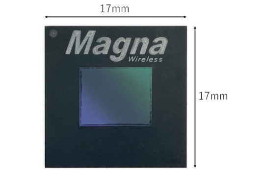 図1　開発したポスト5Gチップの写真