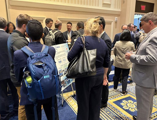 Photo of NEDO’s booth at the Government Agency Networking Program (GANP) 