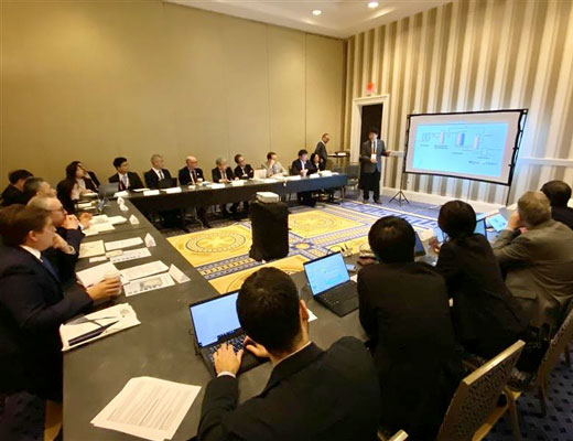 Photo from a joint workshop conducted by NEDO and ARPA-E