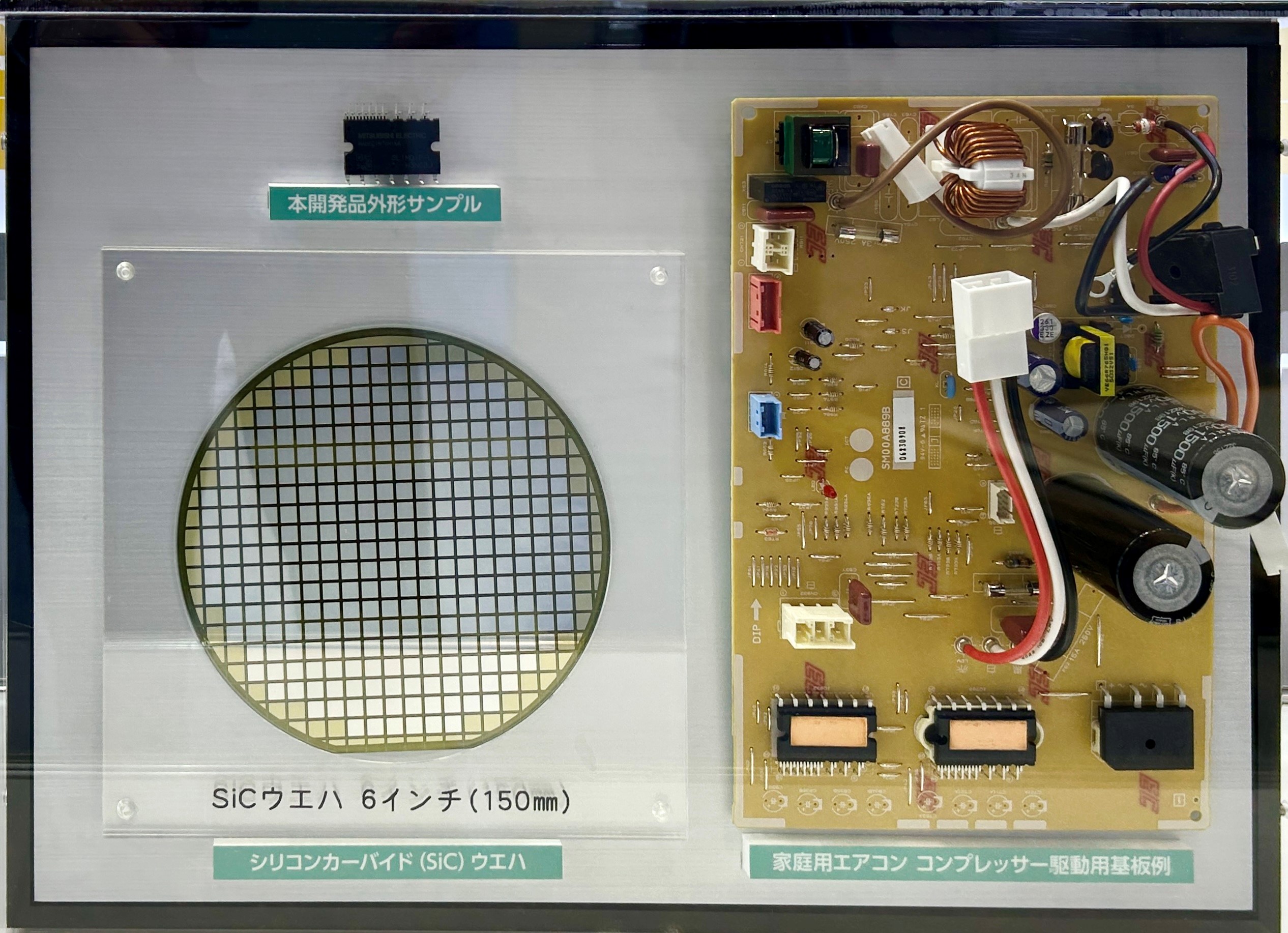 開発したモジュール（図中左上）のイメージ