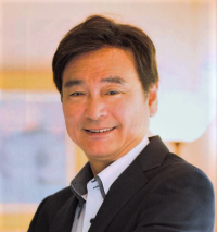 一般社団法人 鶴岡サイエンスパーク 代表理事 冨田 勝（とみた まさる）氏の写真