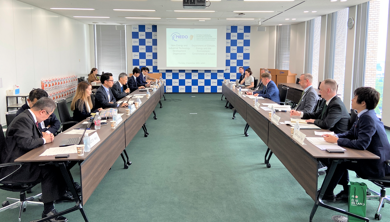 Photo of the exchange of views