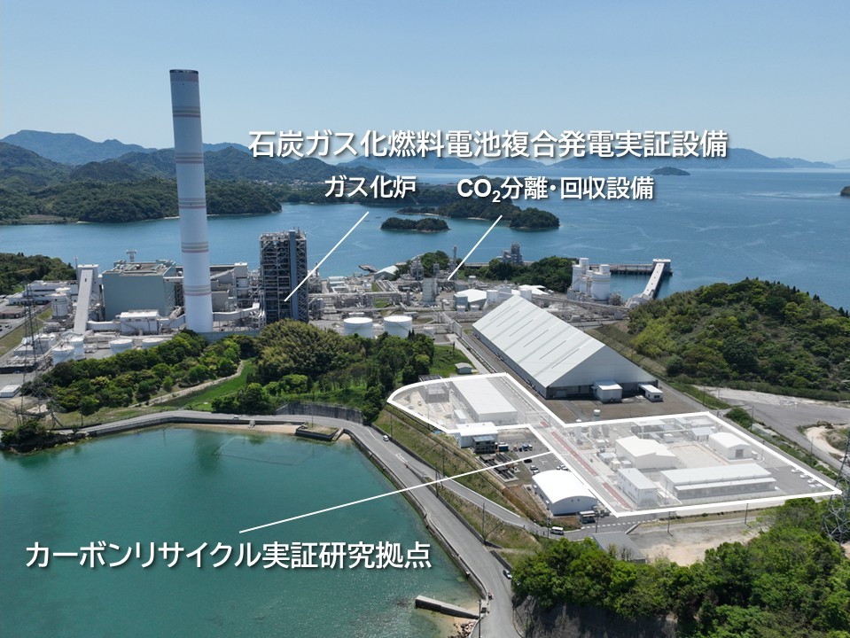 実証設備の写真