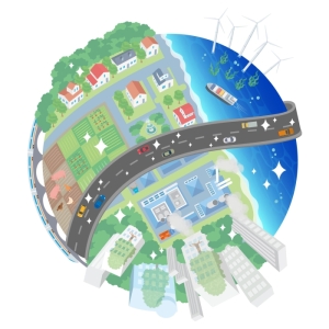 未来の地球イメージ画像